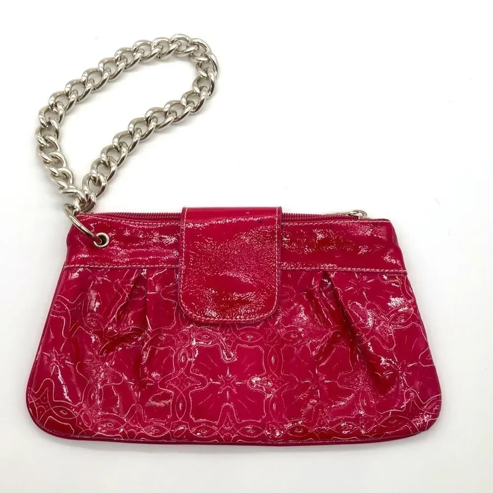 CECCONI PIERO Patent Leather Clutch Made in Italy